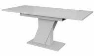 Стол обеденный Детройт 1380(1780)x750x750мм белый глянец/белый глянец