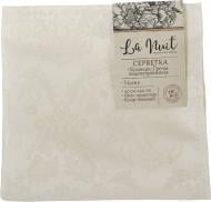 Салфетка La Nuit Jacquard Гретта 40x40 см бежевый