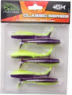 Приманка риболовна Basic Lures 65 мм 6 шт. CLASSIC SHAD 2.5фіолетовий з зеленим