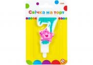 Свеча Цифра Princess "7" 7,62 см Maxi
