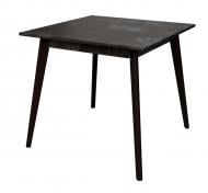 Стол обеденный Монтана 780(780)x780x750мм венге/темно-серый