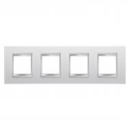 Рамка Gewiss Chorusmart LUX горизонтальная белый GW16228TB