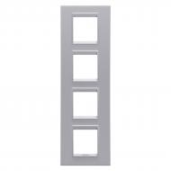 Рамка Gewiss Chorusmart LUX вертикальная титан GW16229YT