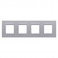 Рамка Gewiss Chorusmart LUX горизонтальная титан GW16228YT