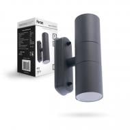 Светильник уличный настенный Feron DH0704 под лампу 2xGU10 серый 11881