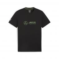 Футболка Puma MAPF1 LOGO TEE 62375401 р.S черный