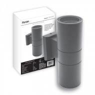 Светильник уличный настенный Feron Feron DH0702 под лампу 2xE27 серый 6295