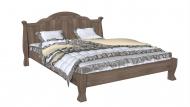 Кровать DA-KAS Tracy Elegant 160x200 см шамони темный