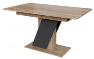 Стол обеденный Детройт 1380(1780)x780x750мм графит/дуб сонома