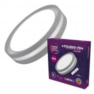 Світильник настінний ELM LED TOLEDO D505 мм 3000-6500 К, 4900lm, пульт ДУ 70 Вт білий 26-0135