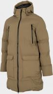 Пальто чоловіче зимове 4F JACKET KUMP010 H4Z22-KUMP010-74S р.S бежеве