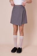 Юбка-шорты (03) Mevis р.164 серый Арт. 5494