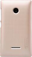Накладка на корпус NILLKIN Super Frosted Shield для Microsoft Lumia 532 gold (6222804)
