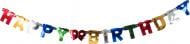 Гірлянда-розтяжка Fackelmann Happy Birthday 50120 різнокольоровий