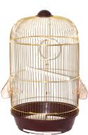 Клетка AnimAll для птиц 33х56,5 см золото