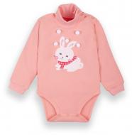Боди для девочек для девочки Габби Зайка-бум р.92 персиковый BD-20-24