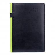 Щоденник датований City чорний лінія Leo Planner A5 2021