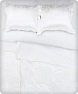 Комплект постельного белья Bohemia ivory семейный айвори La Nuit