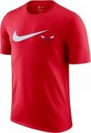 Футболка Nike NBA Chicago Bulls Swoosh Essential FQ6356-657 р.S красный