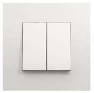 Кнопка дзвінка двоклавішний Efapel Quadro білий 4616212 SBR Кнопка дзвінка двоклавішний Efapel Quadro білий 4616212 SBR