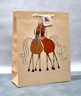 Пакет подарунковий Парочка 32x23x10 см