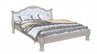 Кровать DA-KAS Tracy Elegant Luxury Zeus 210 160x200 см шамони светлый