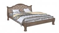 Кровать DA-KAS Tracy Elegant Luxury Tesla 01 160x200 см шамони темный
