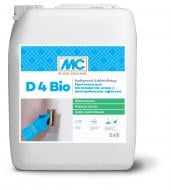 Ґрунтовка фунгіцидна адгезійна MC-Bauchemie D4 Bio для поглинаючих основ з антигрибковим ефектом 5 л