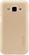 Чехол-книжка NILLKIN Super Frosted Shield для Samsung Galaxy J1 J120 gold (6274133)