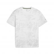 Футболка Puma MAPF1 STATEMENT AOP TEE 62372803 р.2XL серый