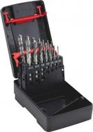 Набор сверл WURTH и метчиков машинных для глухих отверстий по нержавеющей стали ZEBRA M3-M12 14 шт. 0655810014