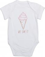 Боди для девочки Модний Карапуз р.62 бело-розовый 303-00023-6