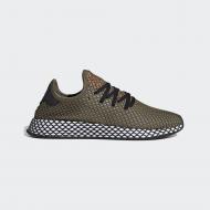 Кроссовки мужские демисезонные Adidas DEERUPT RUNNER BD7894 р.42 оливковые