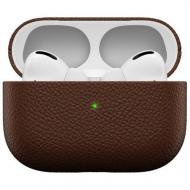 Чехол для наушников KeyBudz Artisan Series Leather Natural brown APP2_S3_NBN for AirPods Pro 2