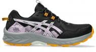 Кроссовки женские демисезонные Asics GEL-VENTURE 10 1012B759-002 р.39 черные с розовым