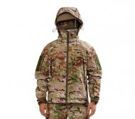 Куртка демисезонная PROF 4.5.0 тактическая SOFT SHELL PR_KSM_366265 р.3XL multicam