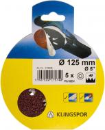 Круг шлифовальный Klingspor PS 18 EK G5S5 125 мм 40 Р 5 шт.