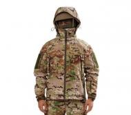 Куртка PROF 4.5.0 тактическая SOFT SHELL PR_KSM_366261 р.M multicam