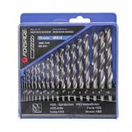 Набор сверл по металлу Forsage 19 шт. F-DBS19