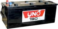 Акумулятор автомобільний Uno B-Class 190Ah 1250A 12V 5237925346 «+» ліворуч (UNO190)