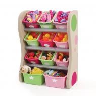 Органайзер навісний Step 2 FUN TIME ROOM ORGANIZER 89х67х36 см розовый/салатовый