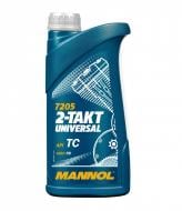 Моторное масло Mannol 7205 2T 1 л (17172)