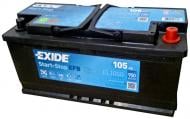 Акумулятор автомобільний EXIDE 105Ah 950A 12V «+» праворуч
