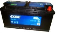 Акумулятор автомобільний EXIDE Excell 6СТ-110 Евро (EB1100) 110Ah 850A 12V «+» праворуч