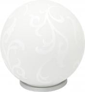 Настольная лампа декоративная Eglo Rebecca 1x60 Вт E27 белый с рисунком 90744