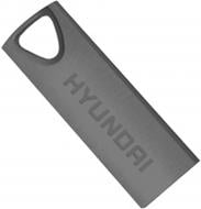 Флеш-память USB Hyundai Bravo Deluxe Retail 16 ГБ USB 2.0 space gray (U2BK/16GASG)