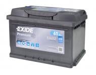 Аккумулятор автомобильный EXIDE Premium 6СТ-61 Н Евро (EA612) 61Ah 600A 12V «+» справа