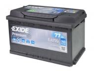 Аккумулятор автомобильный EXIDE Premium 6СТ-77 Евро (EA770) 77Ah 760A 12V «+» справа