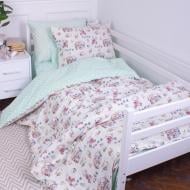 Комплект постельного белья MirSon Бязь Kids Time 18-0005 Kind Bear 143х210 см разноцветный
