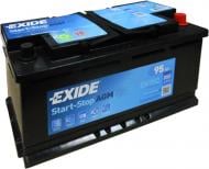 Аккумулятор автомобильный EXIDE AGM 6СТ-95 Евро (EK950) 95Ah 850A 12V «+» справа